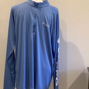 Columbia Men's Blue Swim Shirt